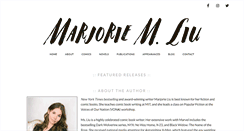 Desktop Screenshot of marjoriemliu.com