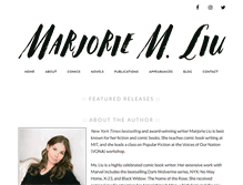 Tablet Screenshot of marjoriemliu.com